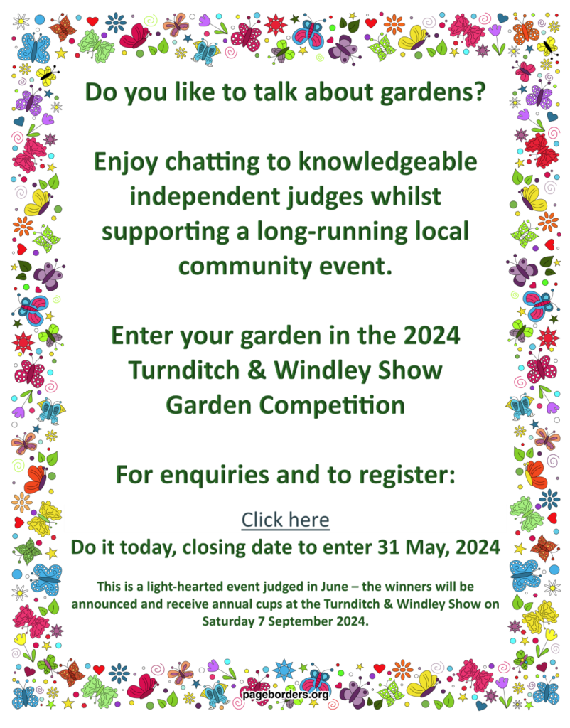 Click here to enter Garden Competition